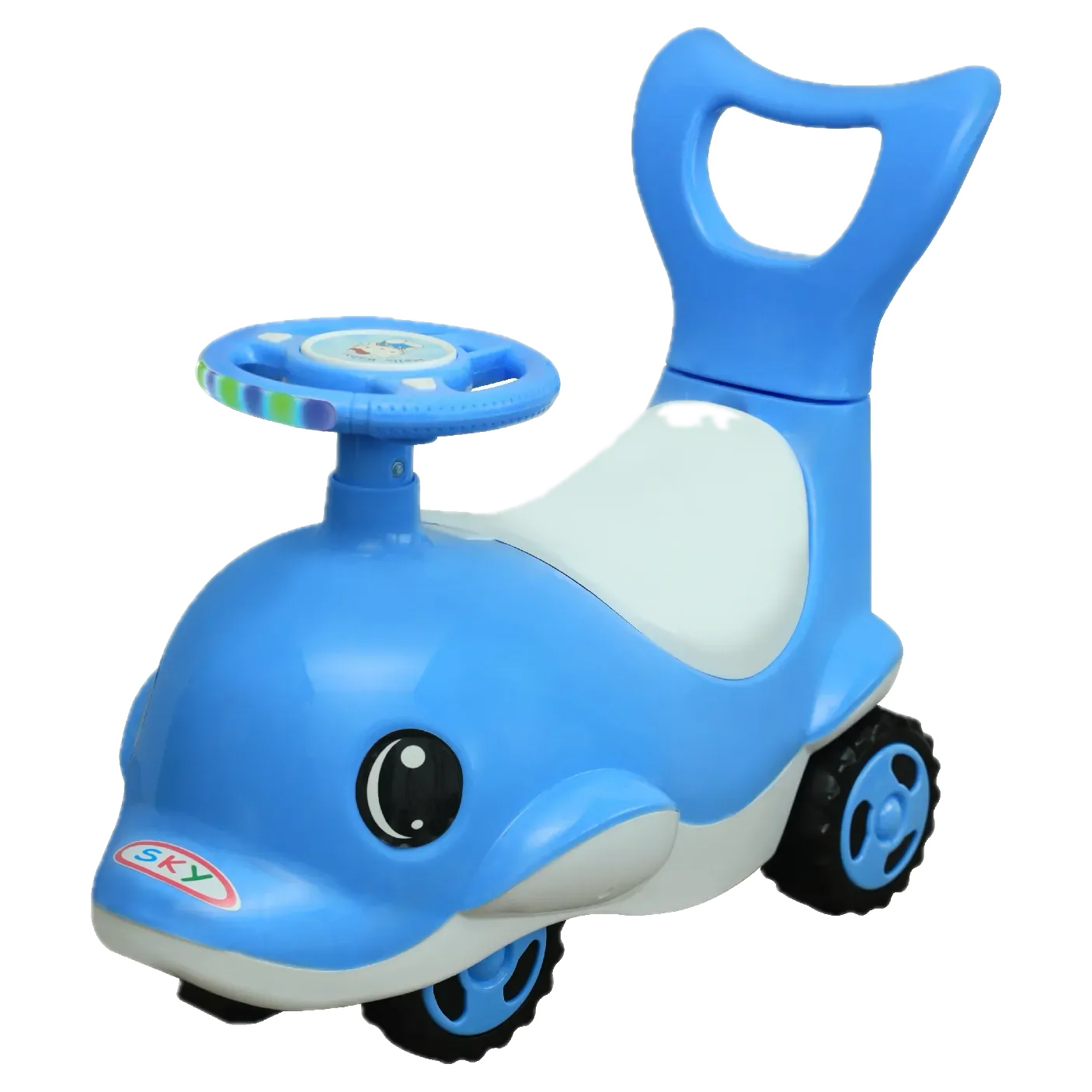 Dolphin - Funfizz Toys rider in Sky Blue