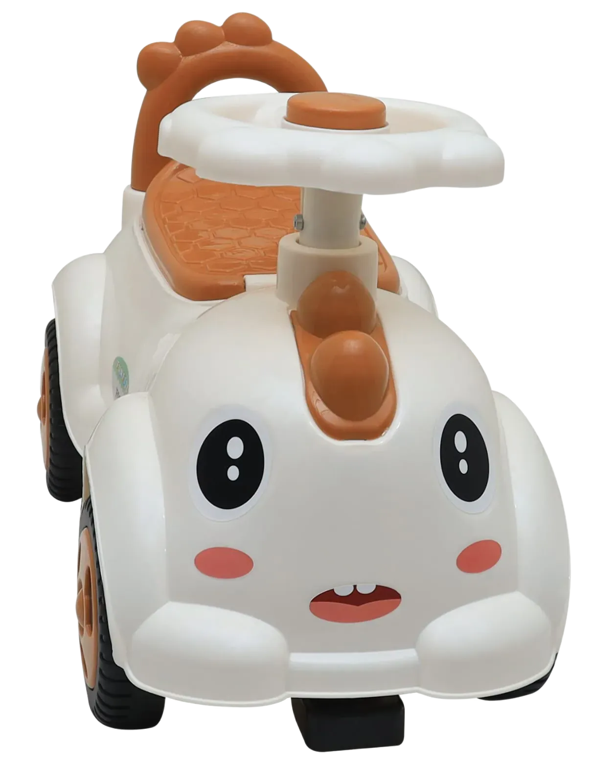 Diano · F002 - Funfizz Toys rider in White & Brown