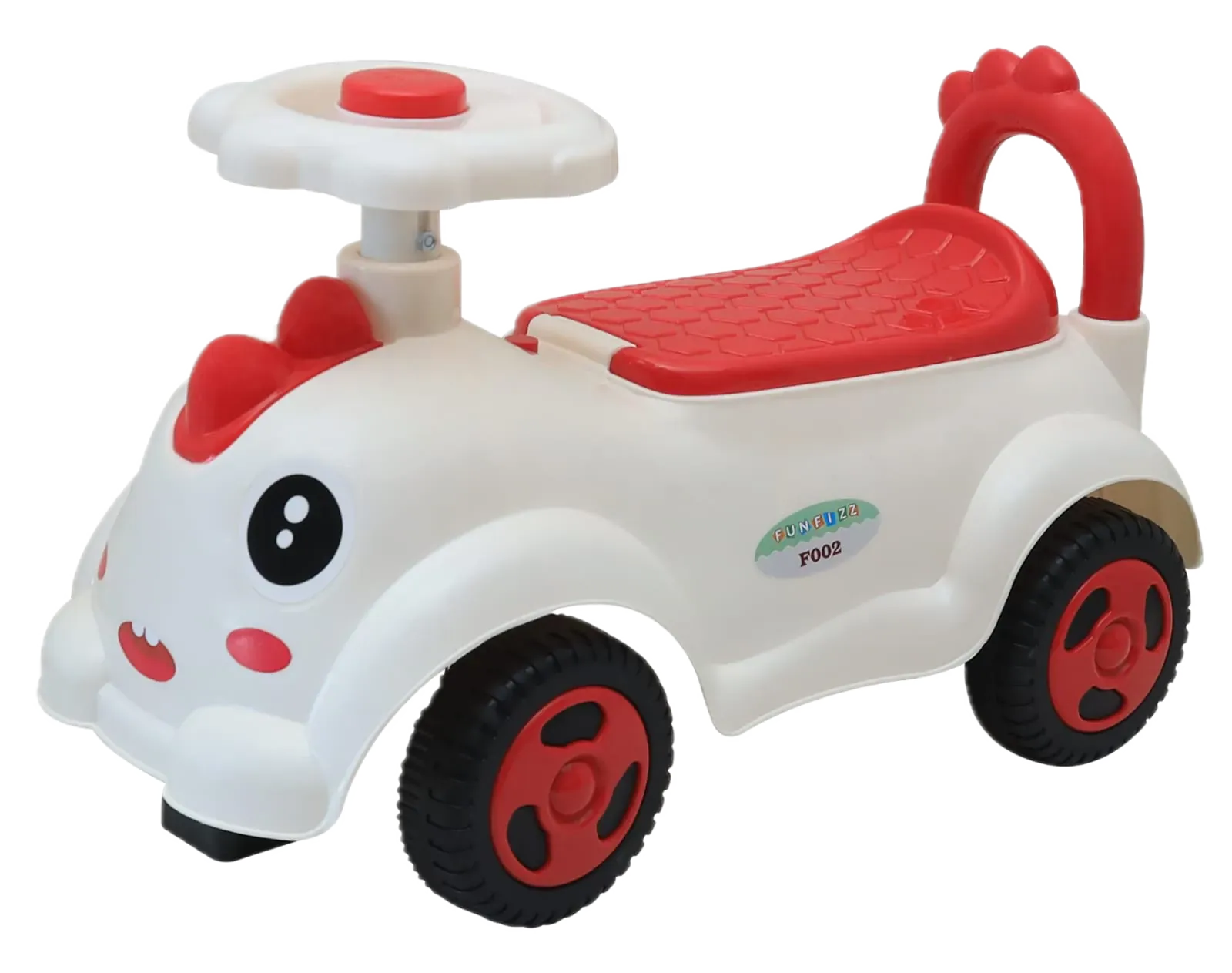 Diano · F002 - Funfizz Toys rider in White & Red