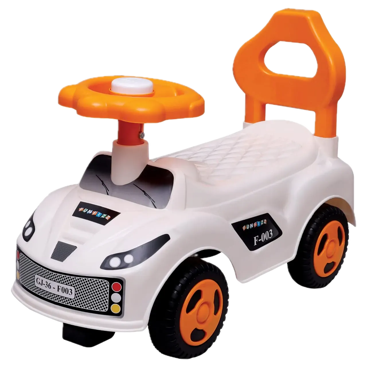 Racing Car · F003 - Funfizz Toys rider in White