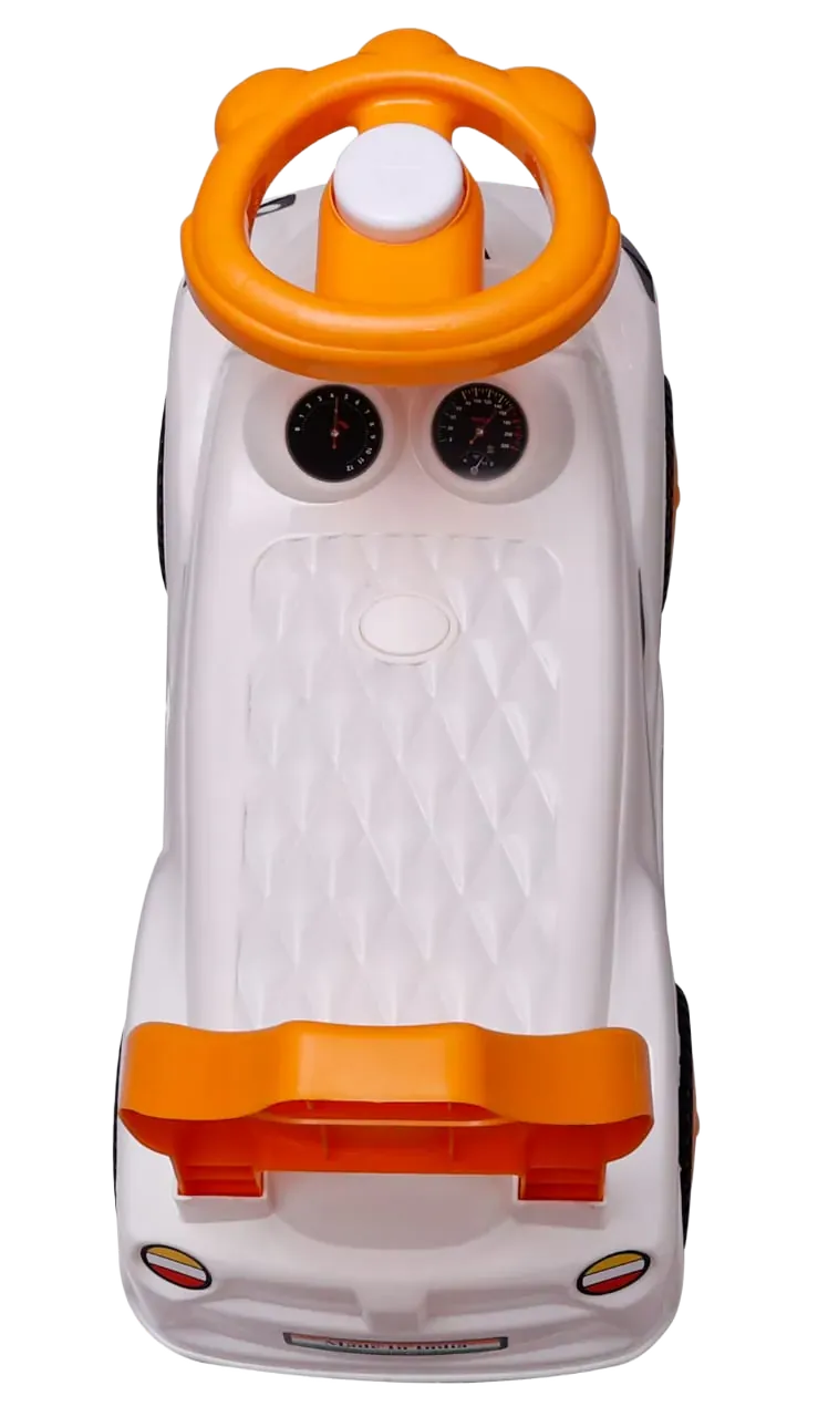 Racing Car · F003 - Funfizz Toys rider in White