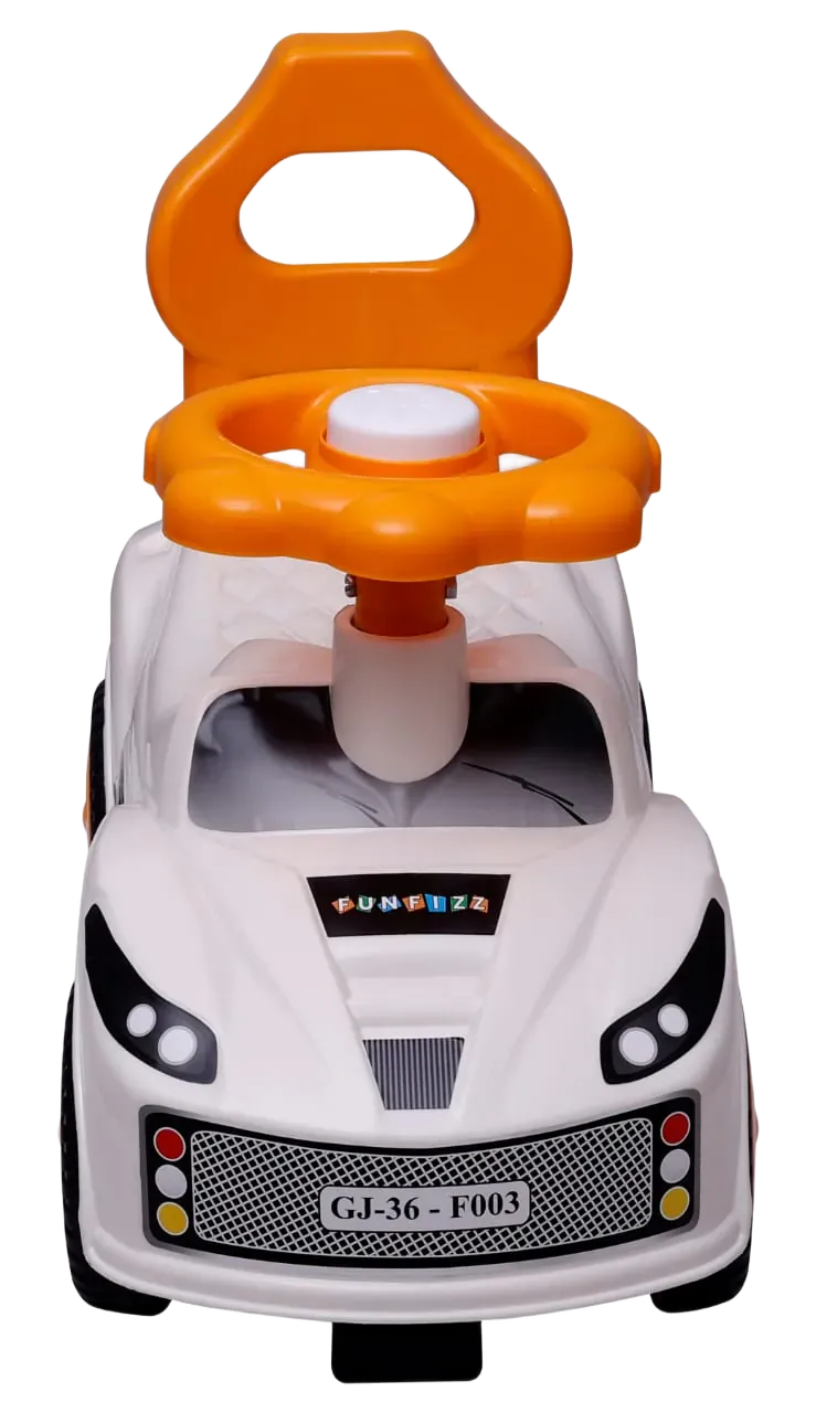 Racing Car · F003 - Funfizz Toys rider in White