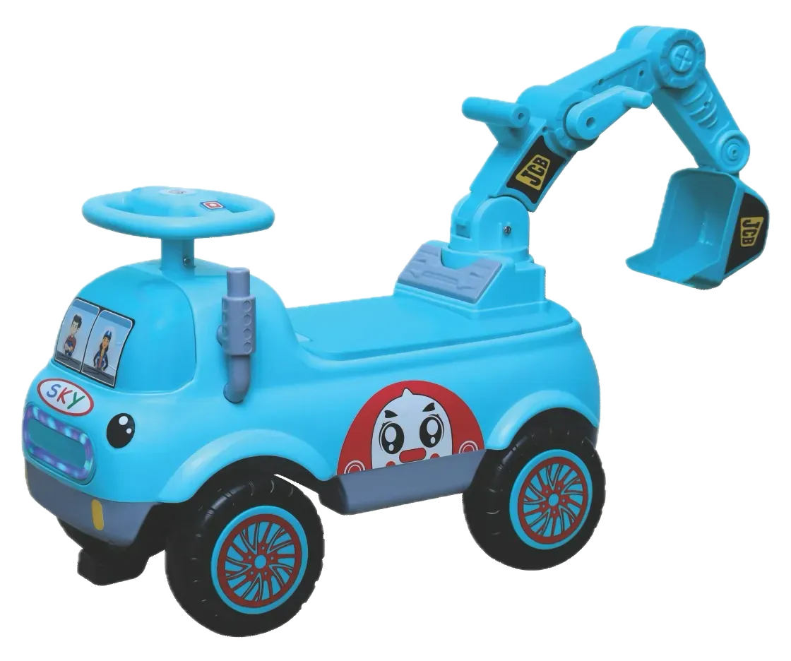 JCB - Funfizz Toys rider in Light Blue