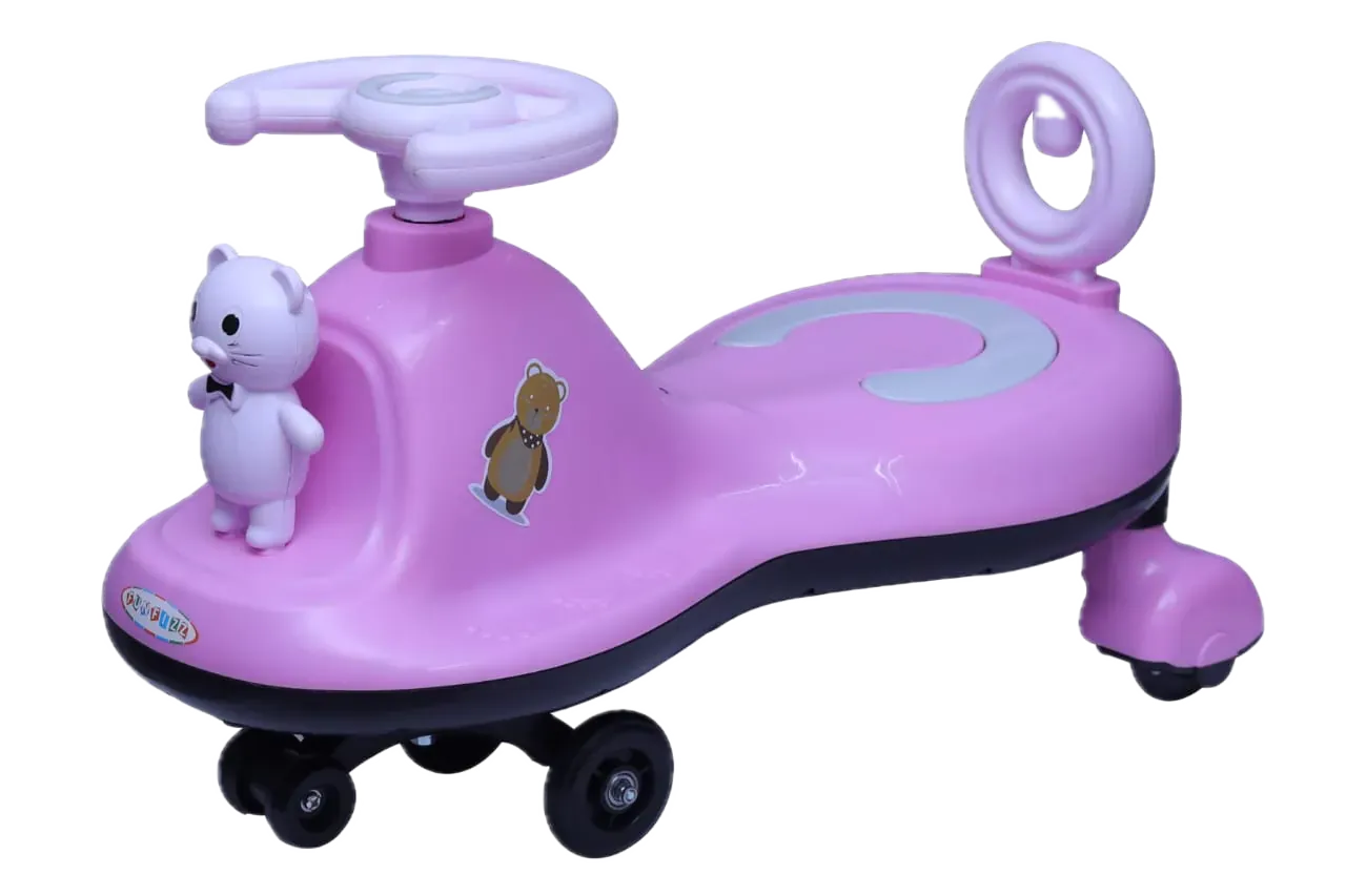 Model F005 - Funfizz Toys swing car in Pink
