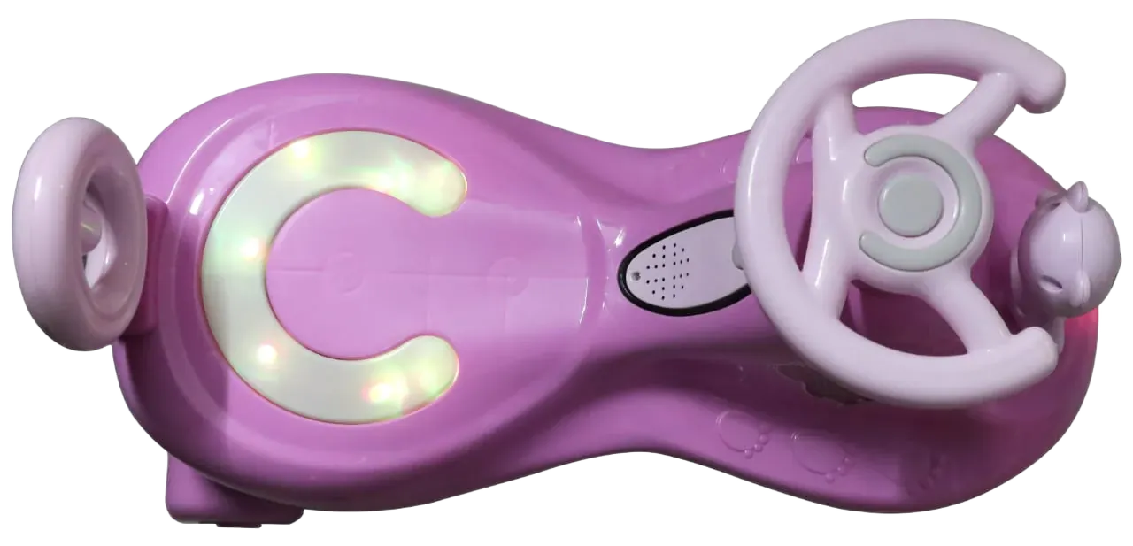 Model F005 - Funfizz Toys swing car in Pink