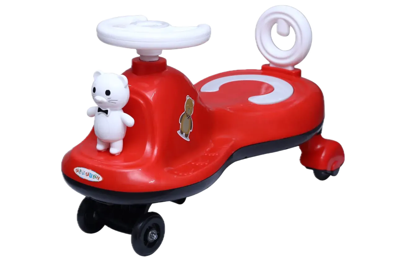 Model F005 - Funfizz Toys swing car in Red