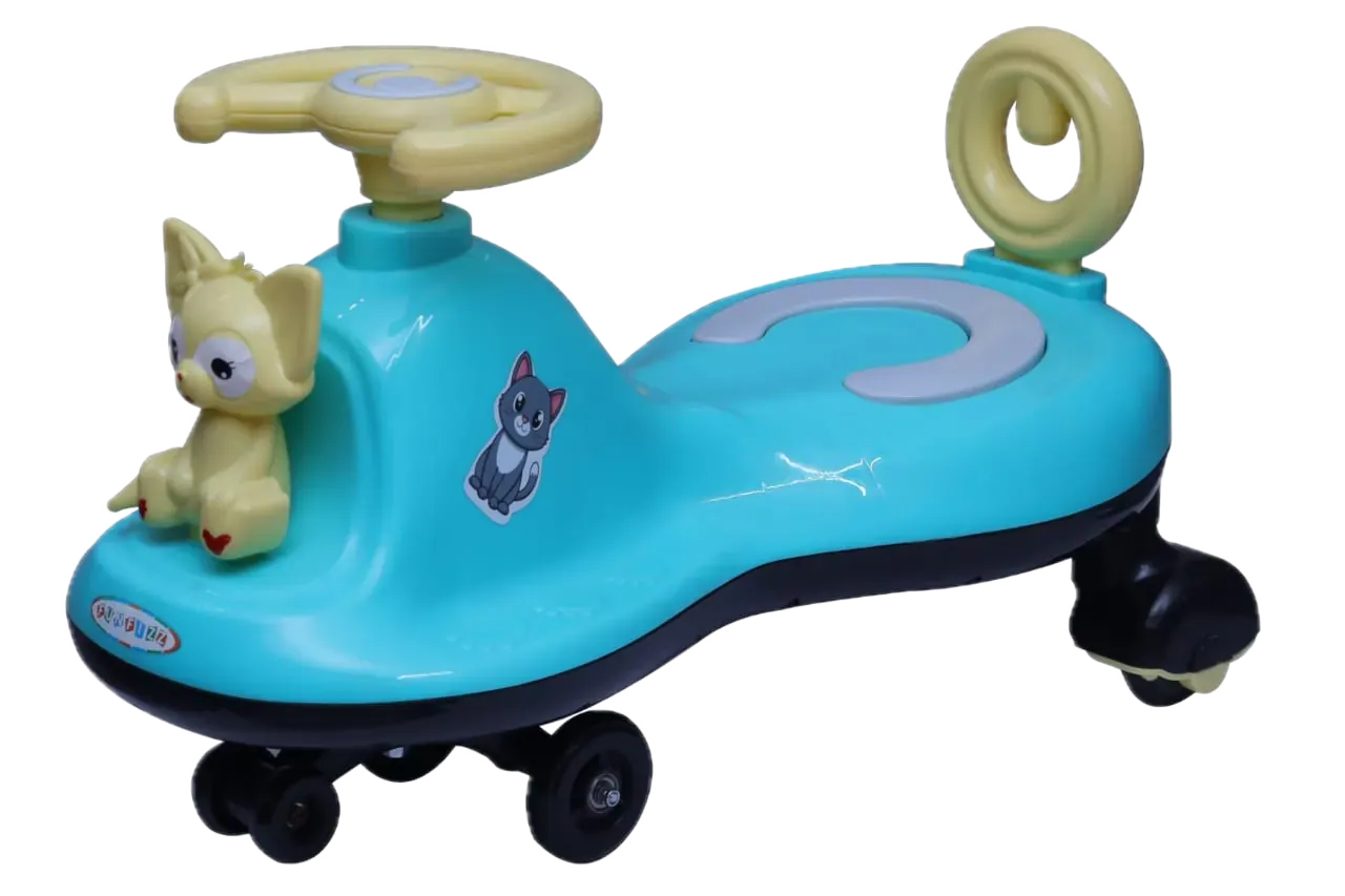 Model F006 - Funfizz Toys swing car in Blue