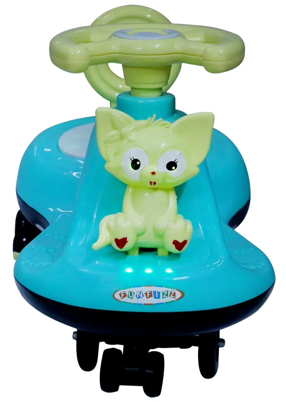 Model F006 - Funfizz Toys swing car in Blue