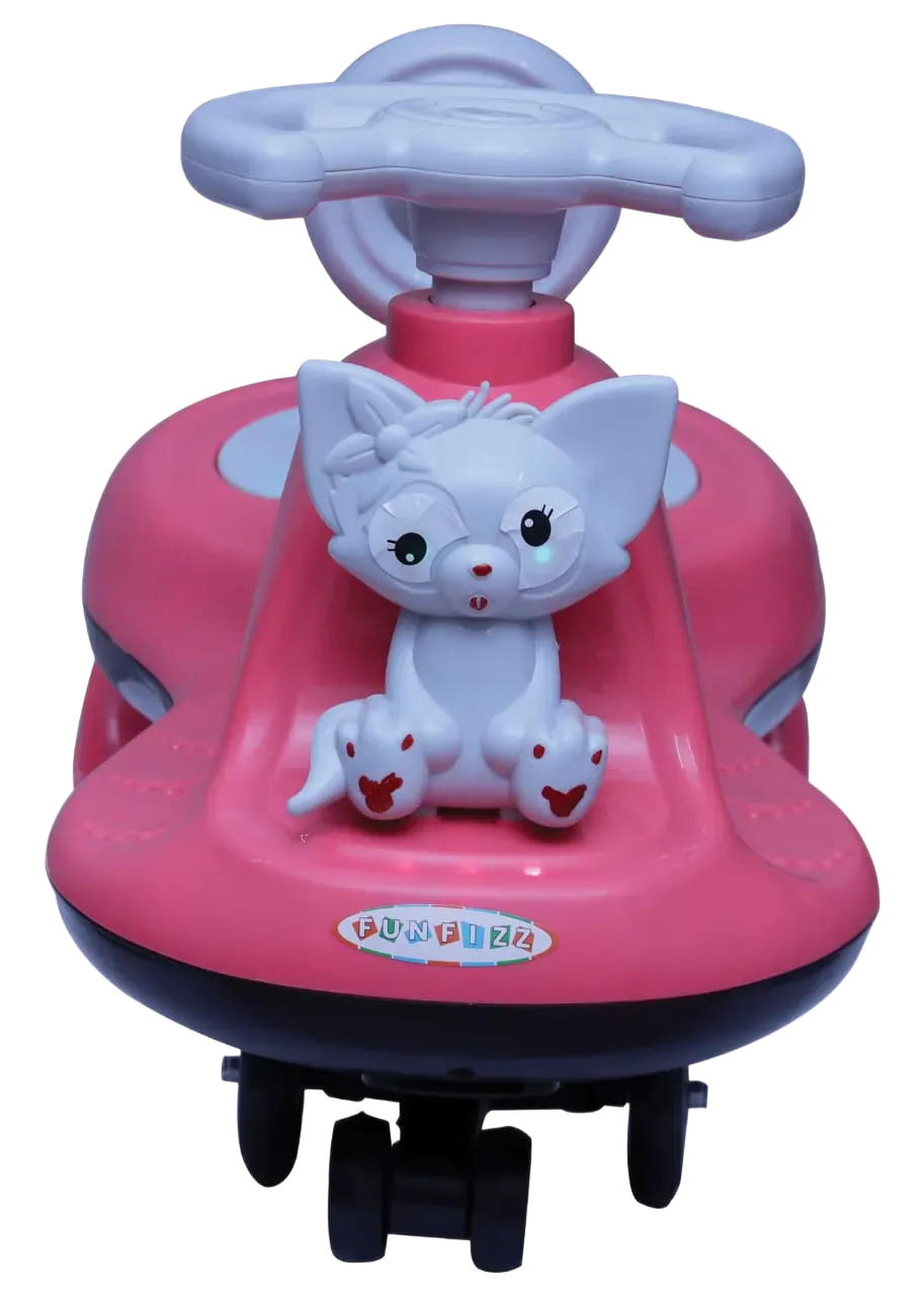 Model F006 - Funfizz Toys swing car in Pink