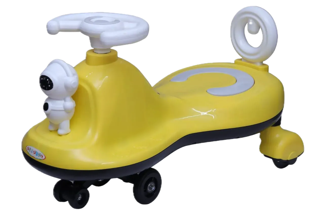Model F007 - Funfizz Toys swing car in Yellow
